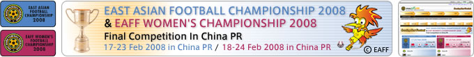 EAST ASIAN FOOTBALL CHAMPIONSHIP 2008 & EAFF WOMEN'S CHAMPIONSHIP 2008
