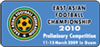 EAFC & EAFF WOMEN'S FOOTBALL CHAMPIONSHIP 2010 Preliminary Competition